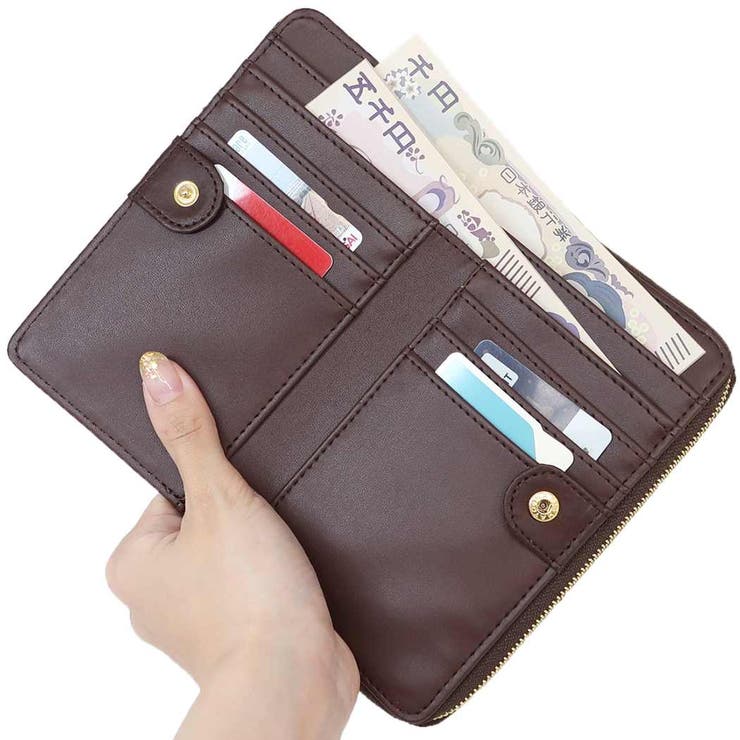 レディースウォレット べべダヤン 二つ折り財布[品番:BREW0041284