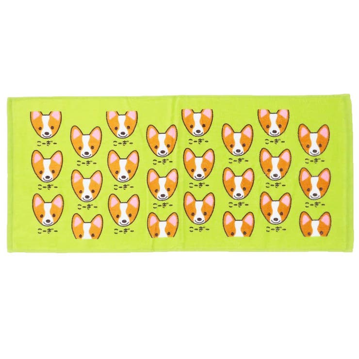 ワンワンワールド フェイスタオル プリントロングタオル | cinemacollection | 詳細画像1 