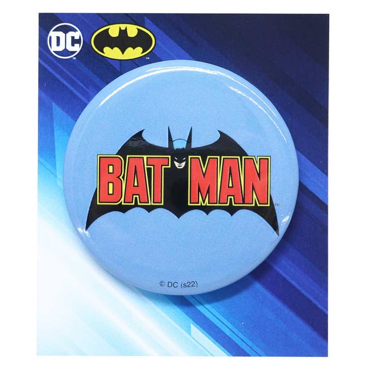 DC『バットマン BATMAN』ビンテージ ビッグ＆オーバル 缶バッジ3個セット