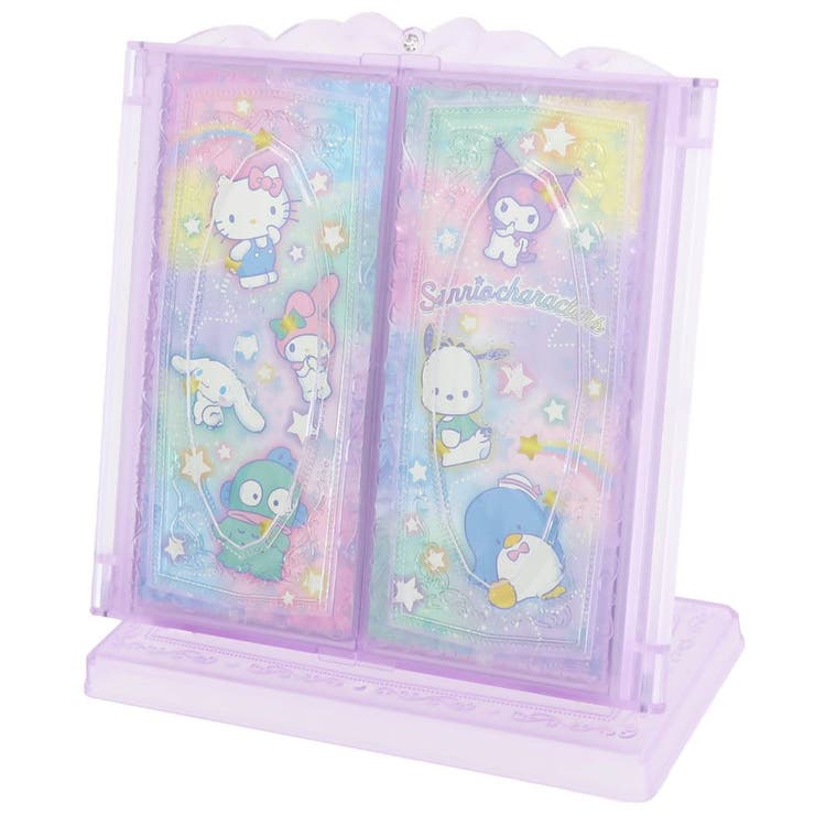 サンリオキャラクターズ 卓上ミラー 3面スタンドミラー[品番
