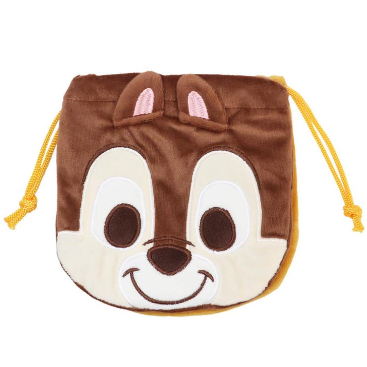 チップ＆デール 巾着袋 ニコイチきんちゃくポーチ[品番