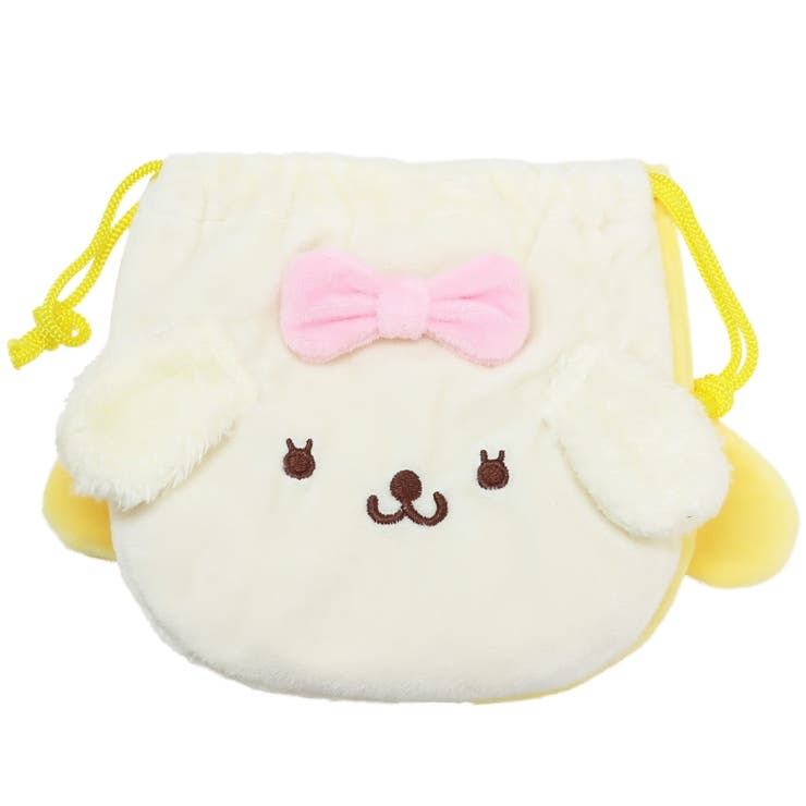 ポムポムプリン　巾着ポーチ　ミニバッグセット　21点 ポムポムプリン 巾着袋 ニコイチきんちゃくポーチ[品番：BREW0078087