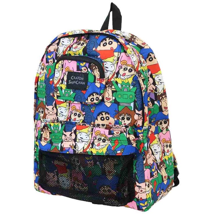 クレヨンしんちゃん デイパック 総柄リュックサック[品番：BREW0062521