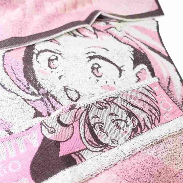 僕のヒーローアカデミアフェイスタオルジャガードロングタオル無重力ゼログラビティ少年ジャンプ丸眞新生活雑貨アニメキャラクターグッズシネマコレクション