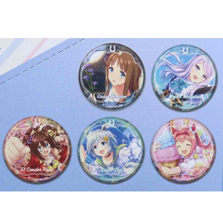 ウマ娘 缶バッジ トレーディング缶バッジ／BOX／アニメ『ウマ娘 シンデレラグレイ