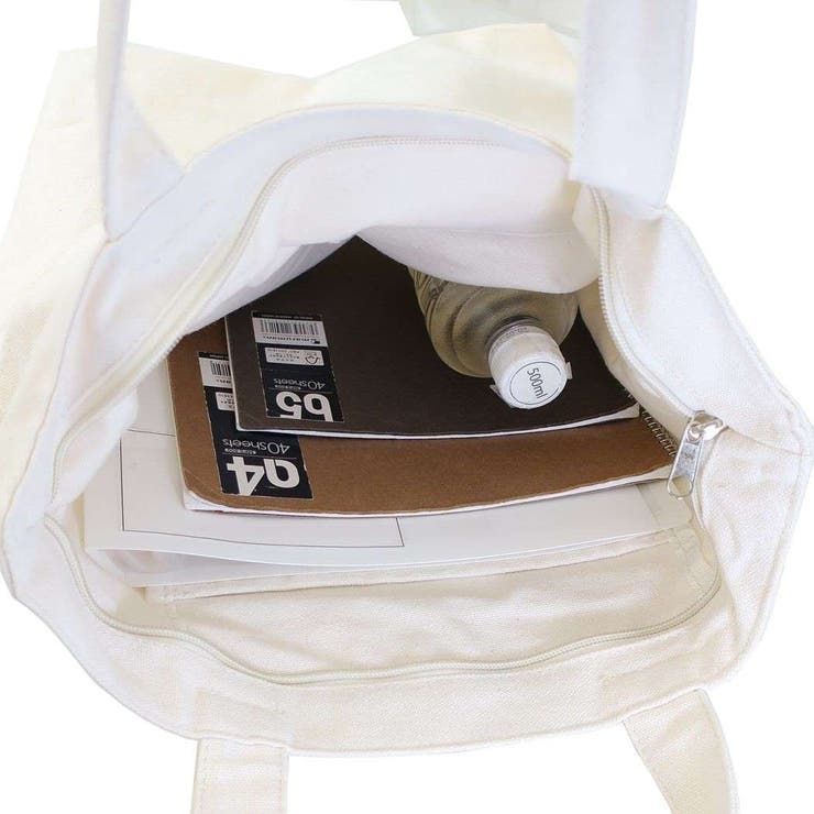 トートバッグ ファスナー付きキャンバストート ALWAYS[品番