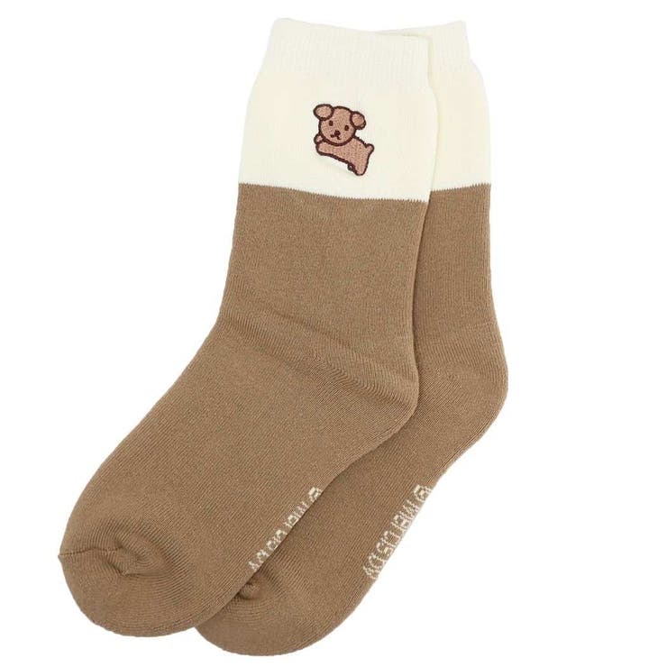 ミッフィー 女性用厚手靴下 レディースあったか刺繍パイルソックス | cinemacollection | 詳細画像3 