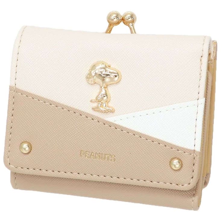 スヌーピー ミニウォレット 三つ折り財布[品番：BREW0083729