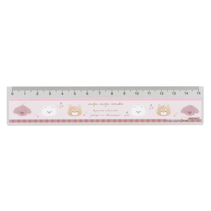 ものさし 15cm定規 モフモフラテ[品番：BREW0084405