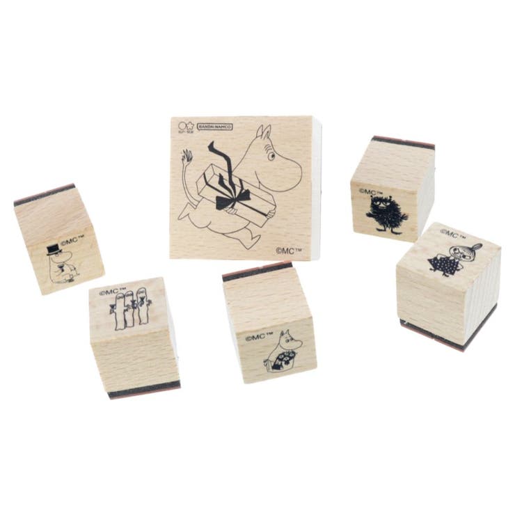 ムーミン はんこセット 木製スタンプセット[品番：BREW0085007