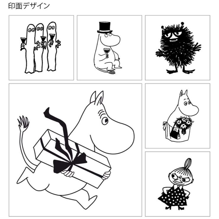 ムーミン はんこセット 木製スタンプセット[品番：BREW0085007