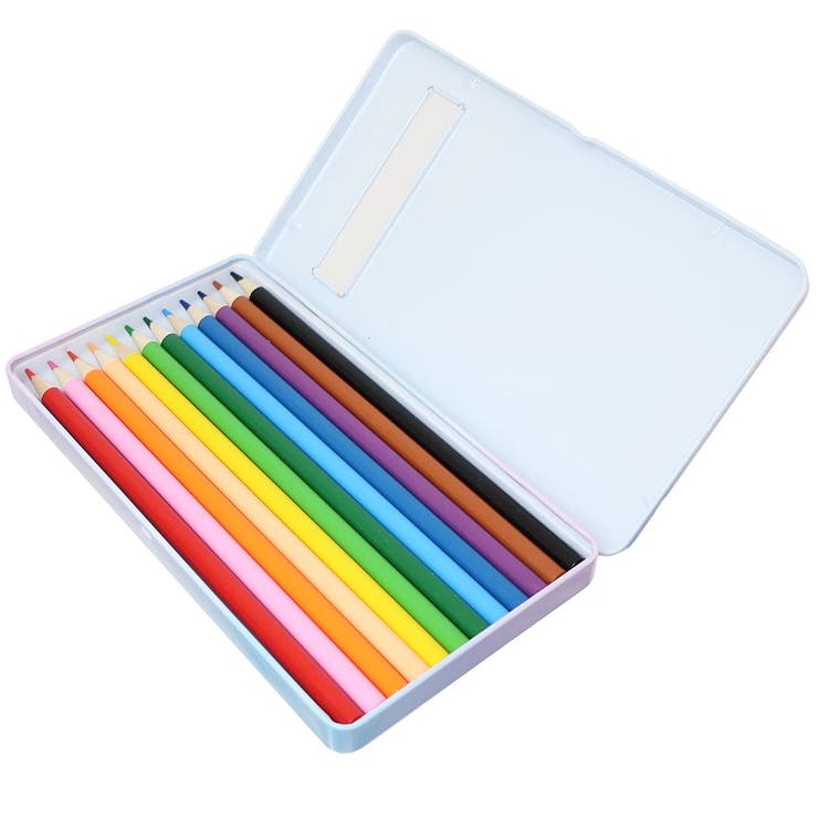 スヌーピー ミニ色鉛筆 クツワ ミニ筆入セット（ミニ色鉛筆6色+消しゴム1個付） スヌーピー