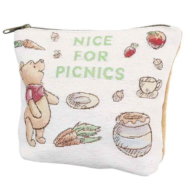 くまのプーさん コスメポーチ ゴブラン織りポーチ | cinemacollection | 詳細画像1