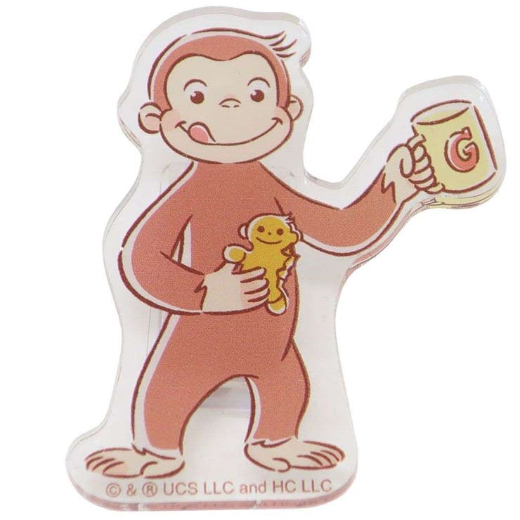 おさるのジョージ クリップ アクリルクリップ | cinemacollection | 詳細画像1 