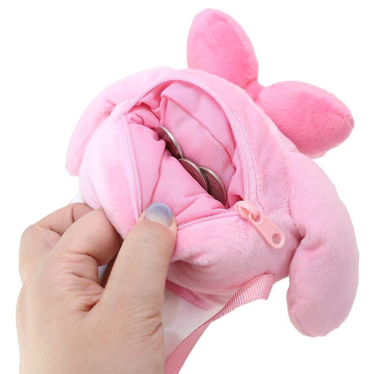 マイメロディ ミニショルダーバッグ 抱きつきぬいぐるみショルダー