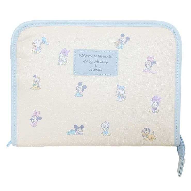 ベビーミッキー＆フレンズ 母子手帳ケース ファスナージャバラマルチケース | cinemacollection | 詳細画像1 