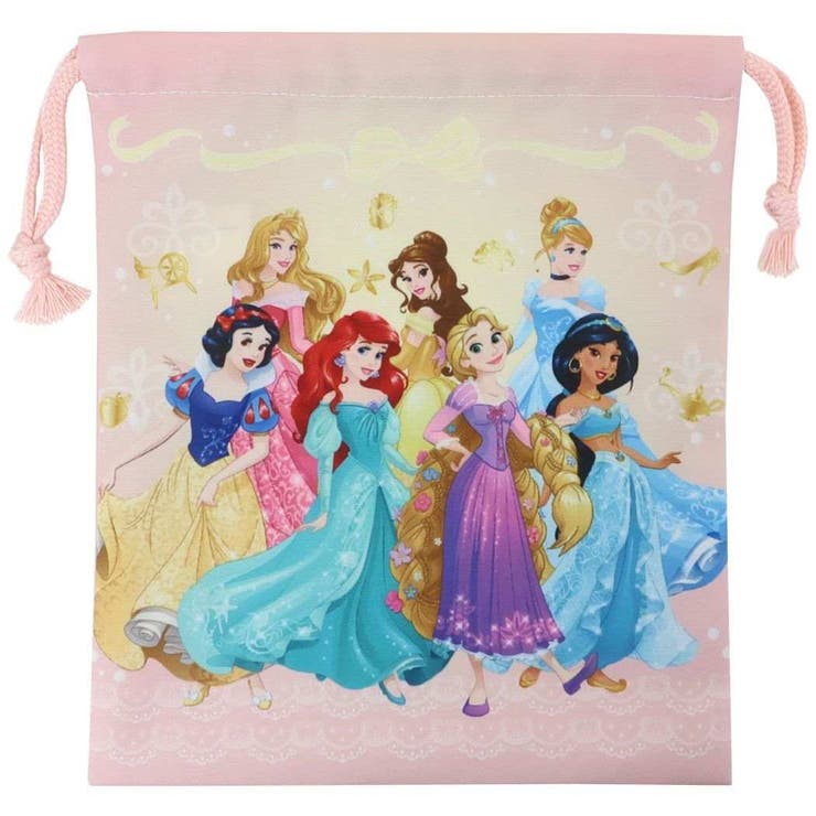 ディズニープリンセス 巾着袋 きんちゃくポーチ 小 品番 Brew Cinemacollection Kids シネマコレクション のキッズファッション通販 毎日送料無料 Shoplist ショップリスト