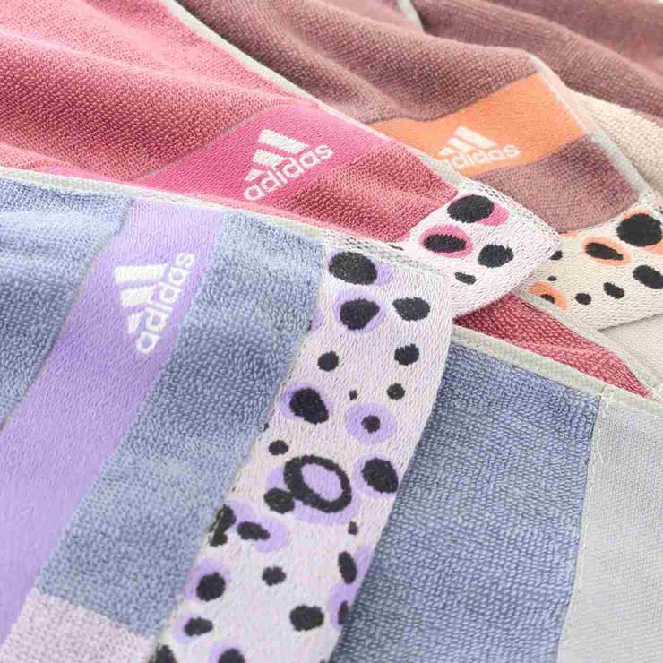 アディダス フェイスタオル ジャガードロングタオル[品番：BREW0091915