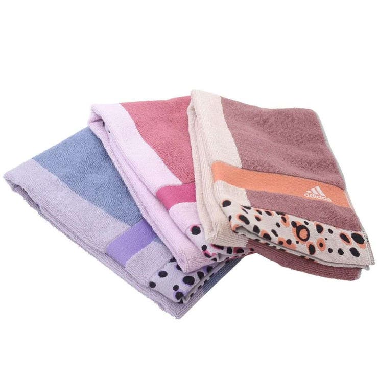 アディダス フェイスタオル ジャガードロングタオル[品番：BREW0091915