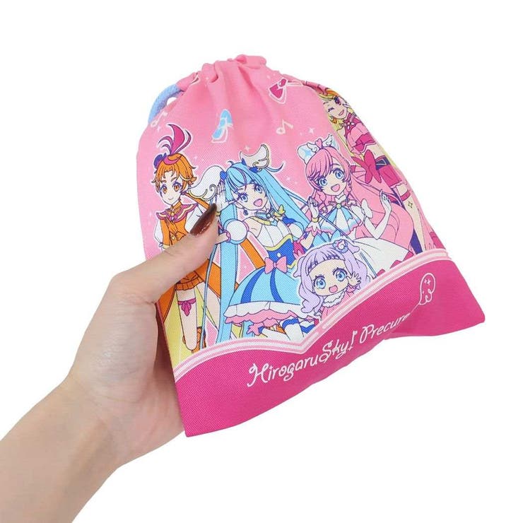 ひろがるスカイ！プリキュア 巾着袋 巾着S[品番：BREW0094079