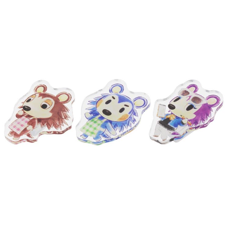 あつまれどうぶつの森 クリップ アクリルクリップセット[品番
