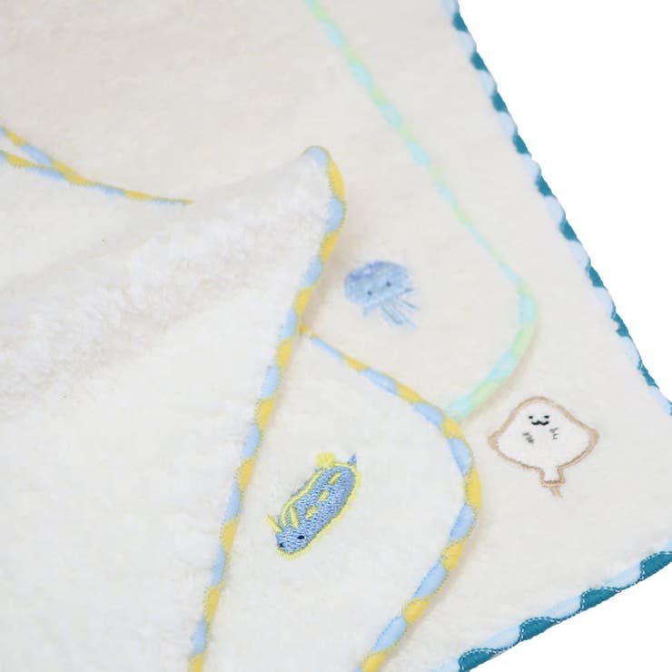 ミニタオル ワンポイント刺繍タオル シシュウウミリン | cinemacollection | 詳細画像2 