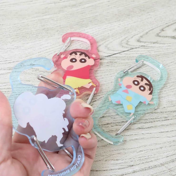 クレヨンしんちゃん キーホルダー ツインカラビナホルダー[品番