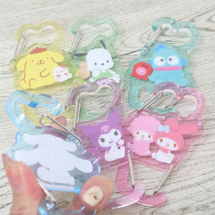 m*a様 ポチャッコ、ミャクミャク カラビナ付きキーホルダー 楽天