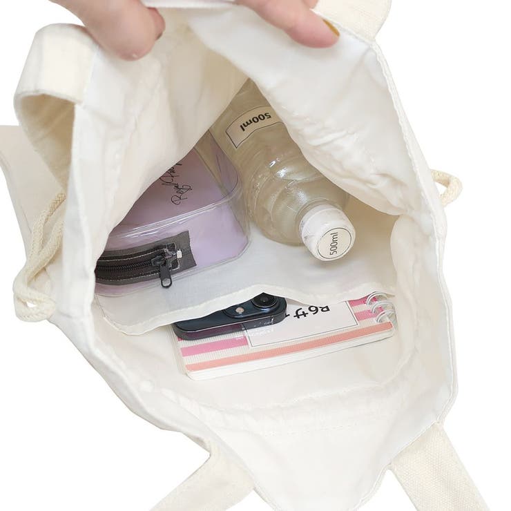 巾着バッグ 巾着トートバッグ チューリップ | cinemacollection | 詳細画像3 