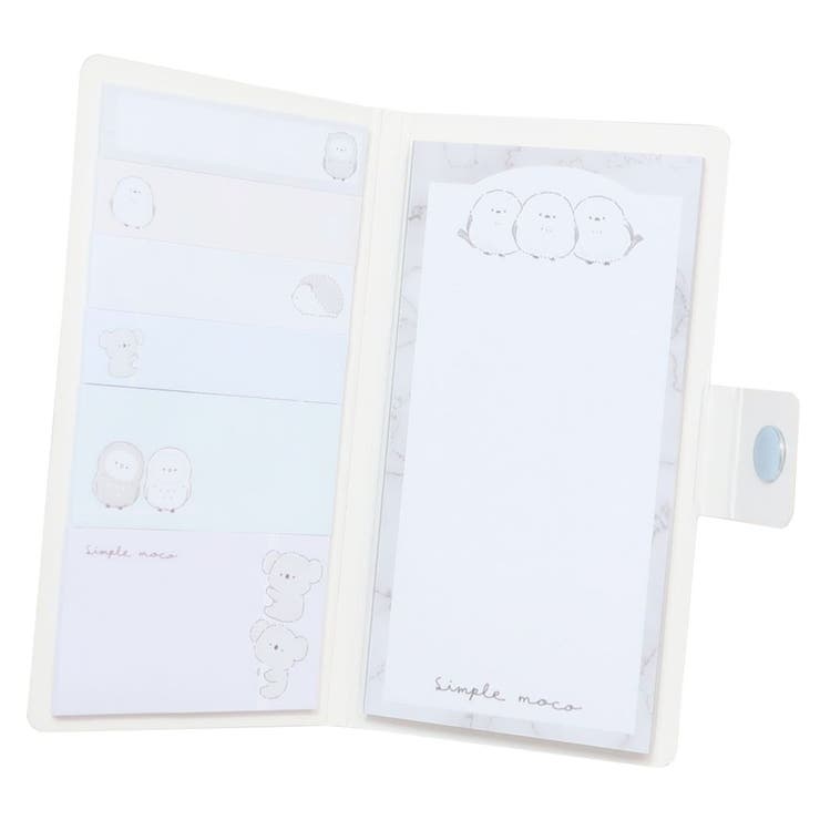 メモ帳＆付箋 スマホカバーふせんメモ SIMPLE[品番：BREW0097233