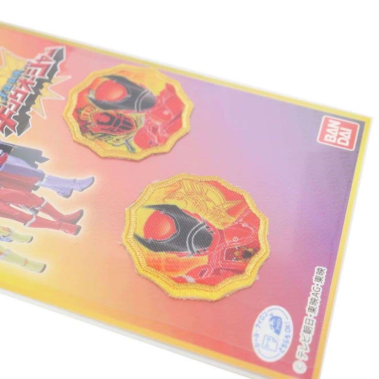 王様戦隊キングオージャー ワッペン ミニアイロンパッチシール2枚セット | cinemacollection | 詳細画像2 