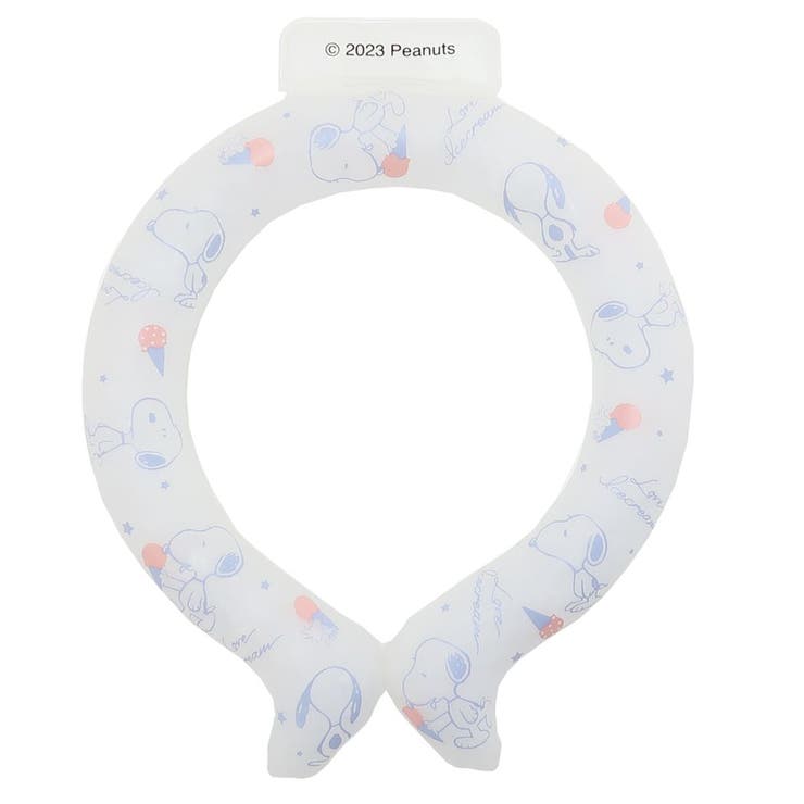 スヌーピー 夏用クールネック 首もとひんやりアイスループ | cinemacollection【KIDS】 | 詳細画像1 