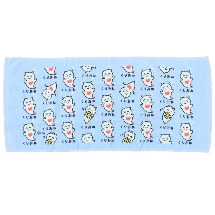 フェイスタオル プリントロングタオル くりおねさん | cinemacollection | 詳細画像1 