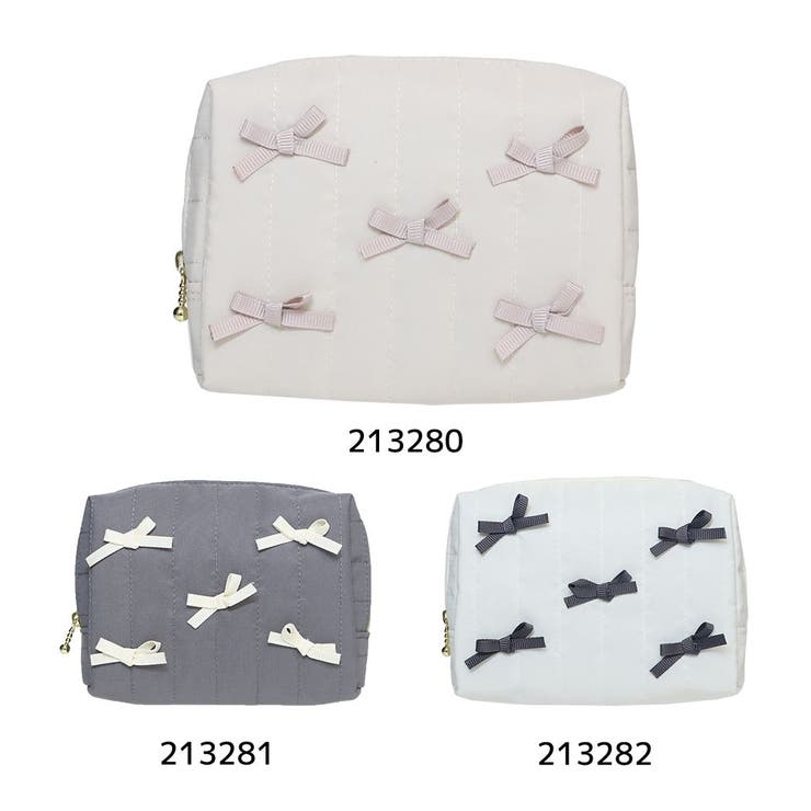 Naptime キルティングポーチ(コスメポーチ)