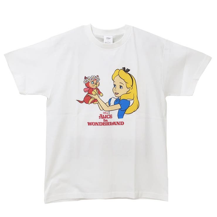 【ビッグ プリント Tシャツ】新品  不思議の国のアリス Tシャツ