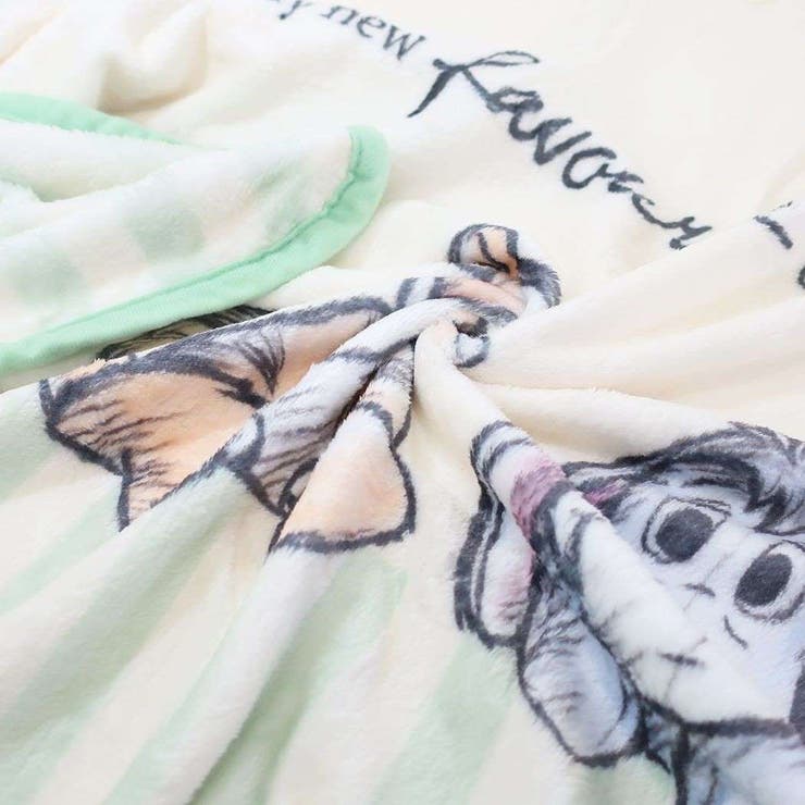 くまのプーさん ひざ掛け毛布 フランネルブランケット | cinemacollection | 詳細画像2 