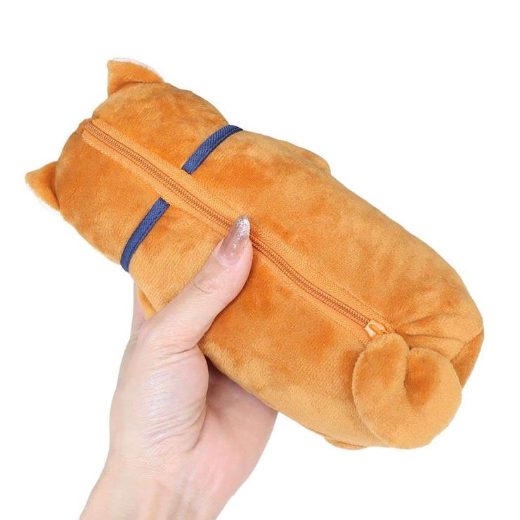 忠犬もちしば ペンポーチ ぬいぐるみペンケース[品番