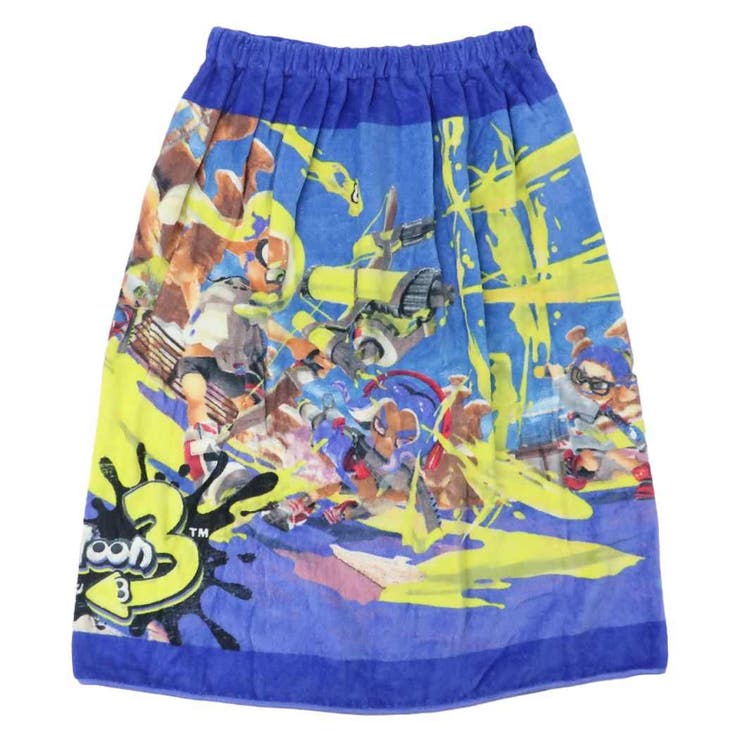 スプラトゥーン3 ラップタオル 60丈マキタオル | cinemacollection【KIDS】 | 詳細画像1 