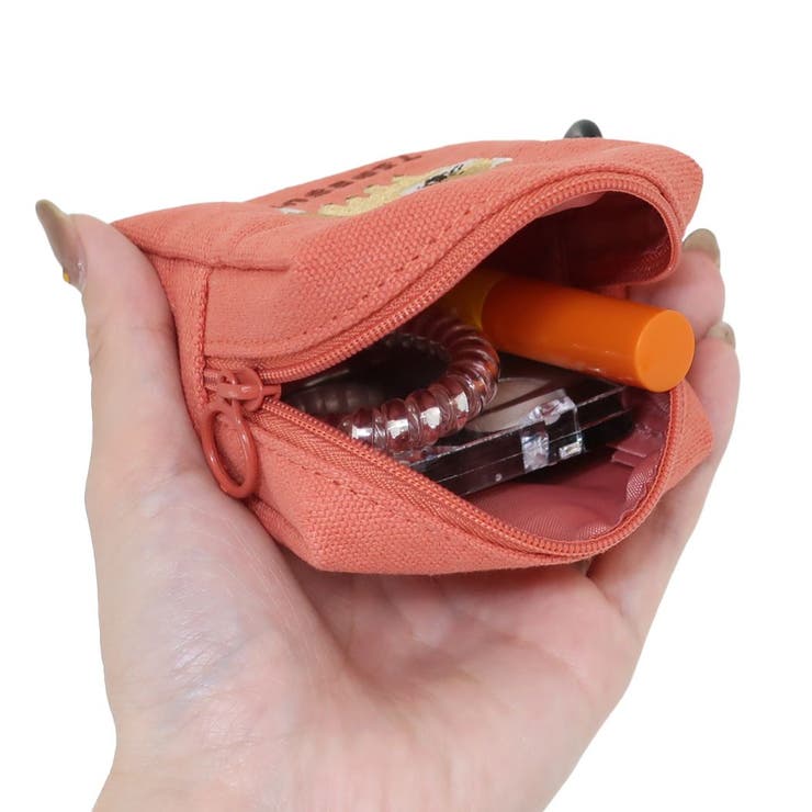 レアアニマル ミニポーチ カラビナ付きミニポーチ[品番：BREW0103603