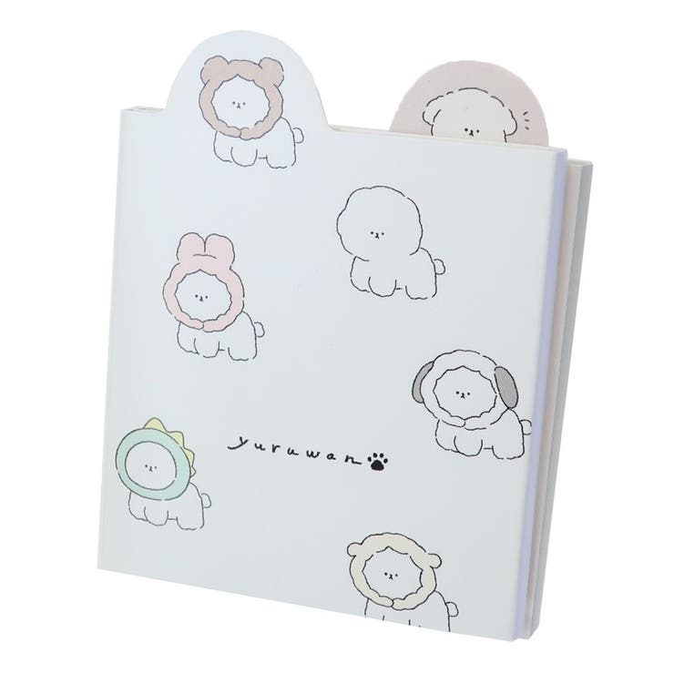 YURUWAN メモ帳 パタパタメモ[品番：BREW0105177]｜cinemacollection