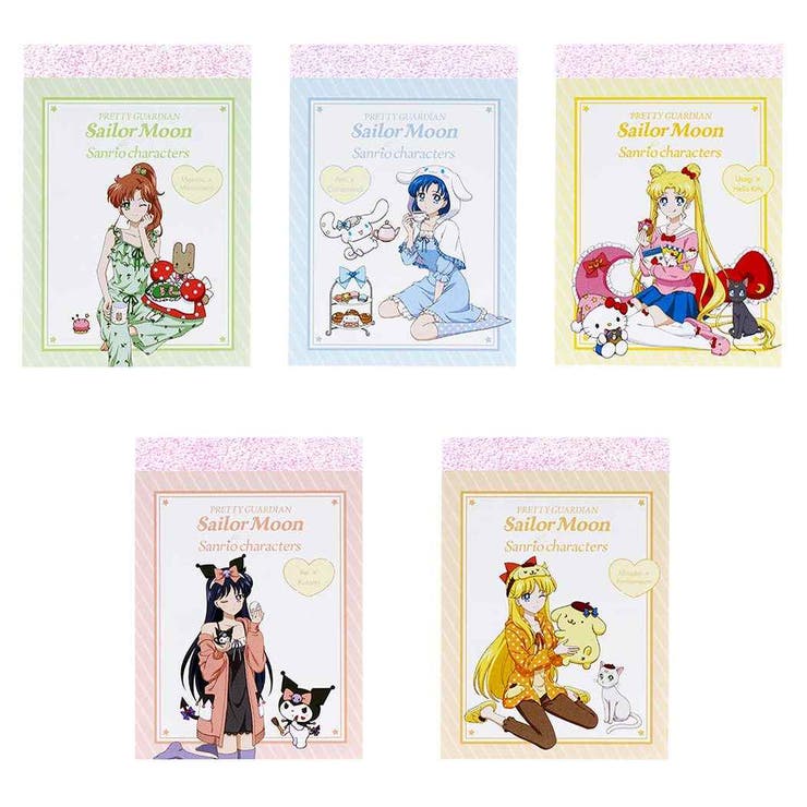美少女戦士セーラームーンxサンリオキャラクターズ メモ帳 メモミニ