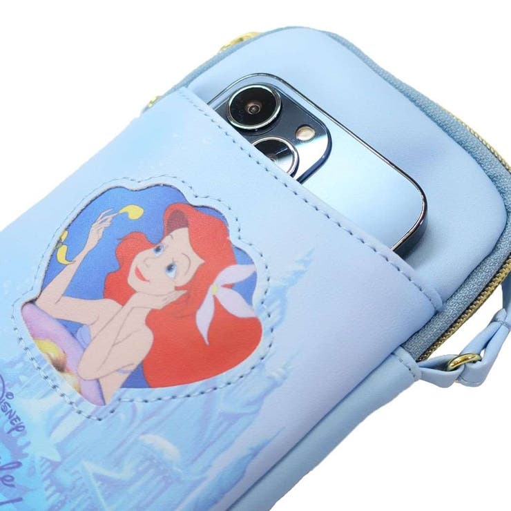 リトルマーメイド スマホポーチ スマホショルダーポーチ[品番