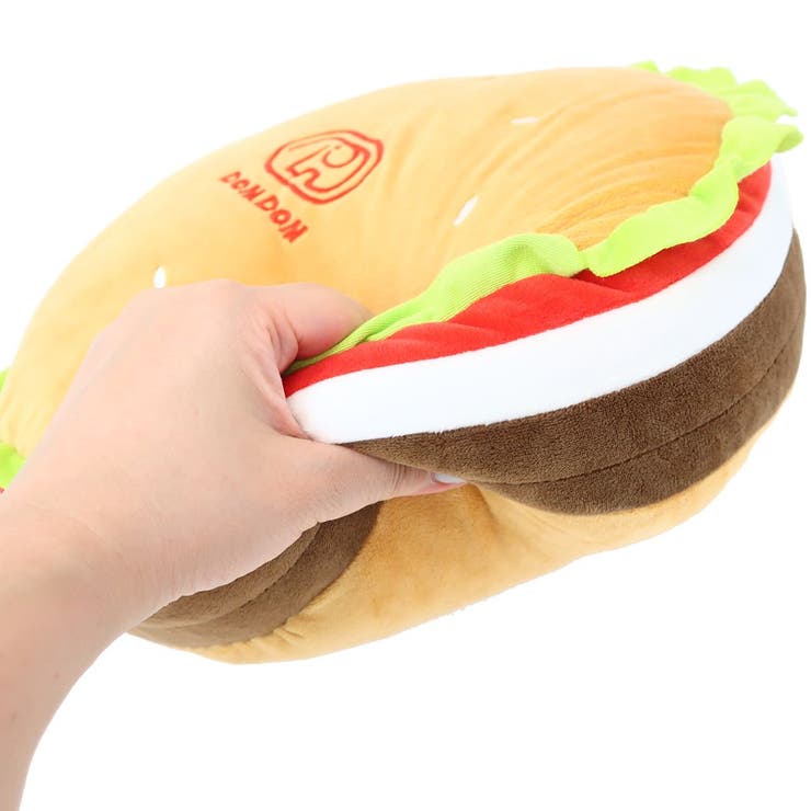 ドムドムハンバーガー クッション ダイカットクッション[品番