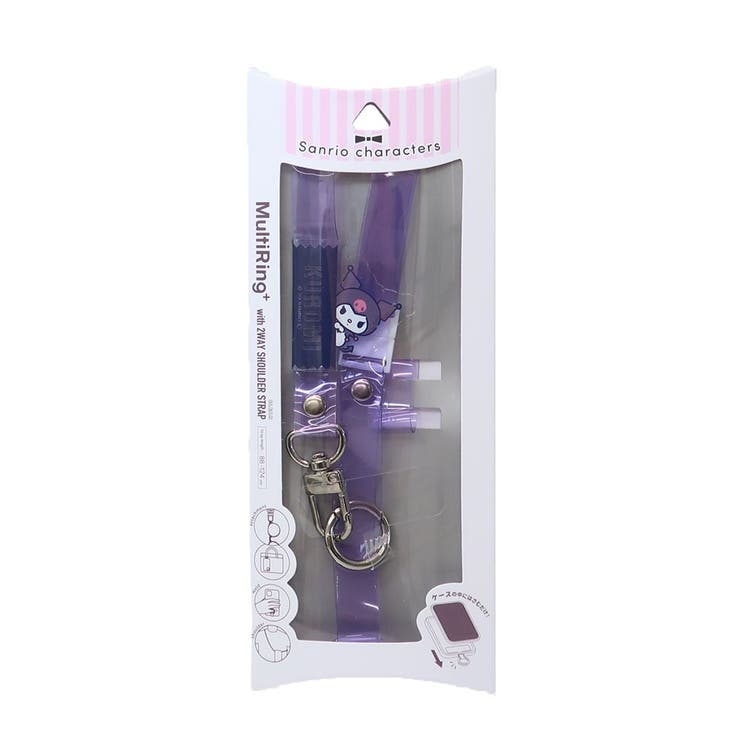 クロミ スマホアクセ マルチリングプラスクリアストラップセット | cinemacollection | 詳細画像1 