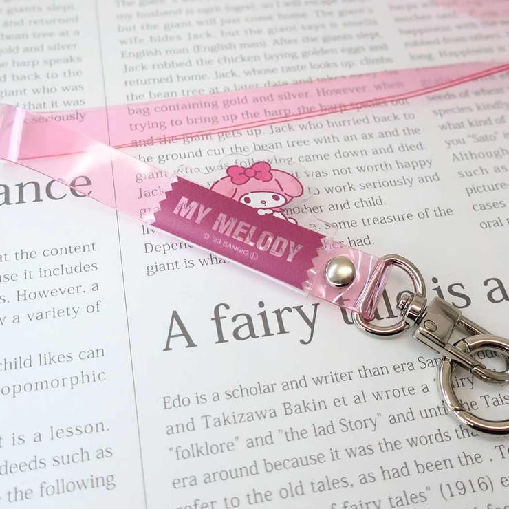 マイメロディ スマホアクセ マルチリングプラスクリアストラップセット | cinemacollection | 詳細画像3 