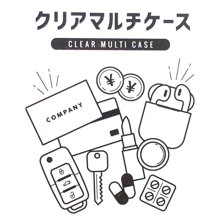 スヌーピー ミニポーチ クリアマルチケース | cinemacollection | 詳細画像4 