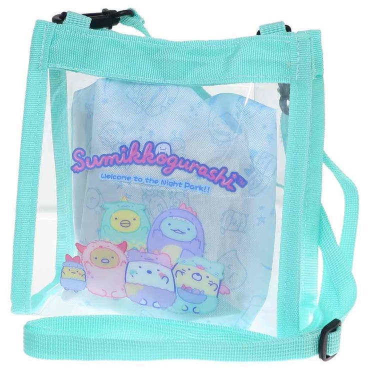 すみっコぐらし ショルダーバッグ 巾着付きクリアショルダー | cinemacollection | 詳細画像1 