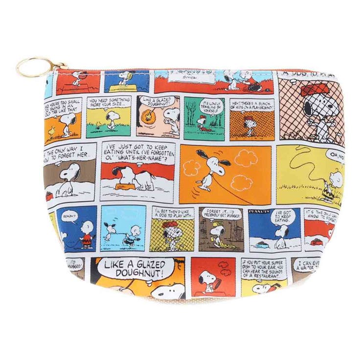 スヌーピー コスメポーチ レピア織ポーチ | cinemacollection | 詳細画像1 