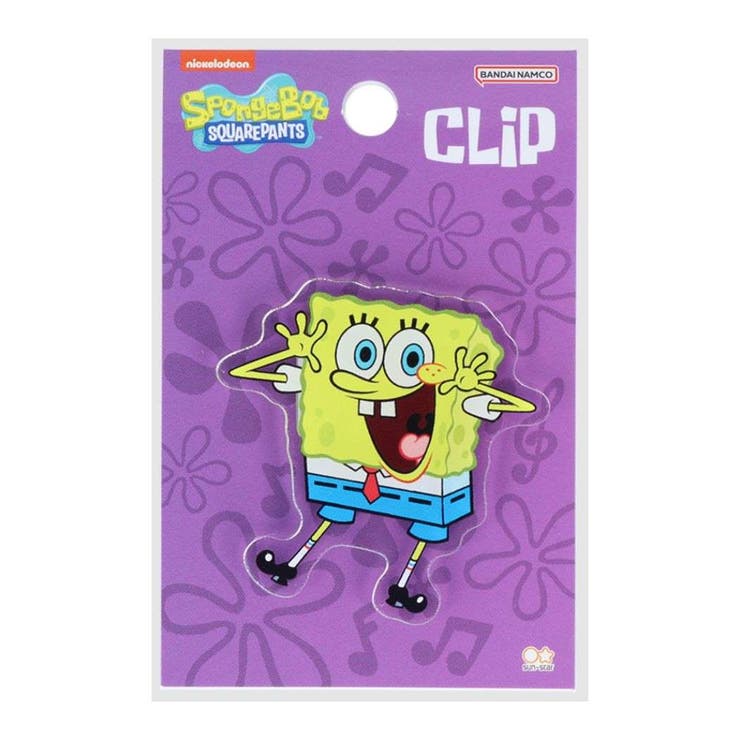 スポンジボブ ダイカットクリップ アクリルクリップ | cinemacollection | 詳細画像1 