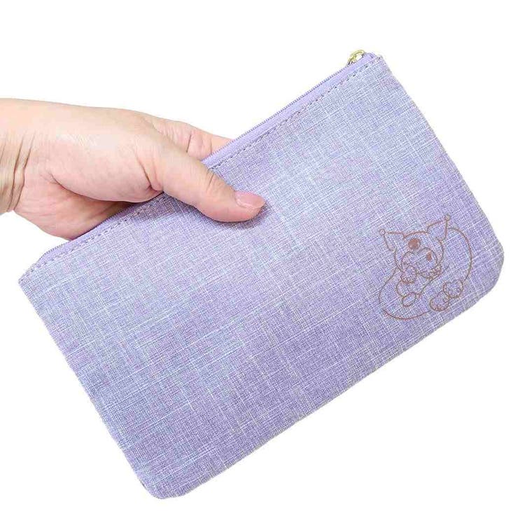 クロミ コスメポーチ サガラ刺繍フラットポーチ | cinemacollection | 詳細画像2 